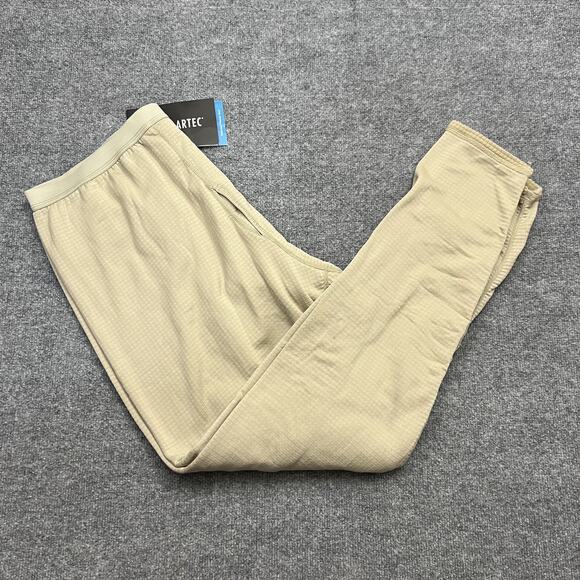 Polartec ECWCS Pants Mens 2XL Long Tan Midweight Cold Weather Gen III Thermal - Picture 1 of 12
